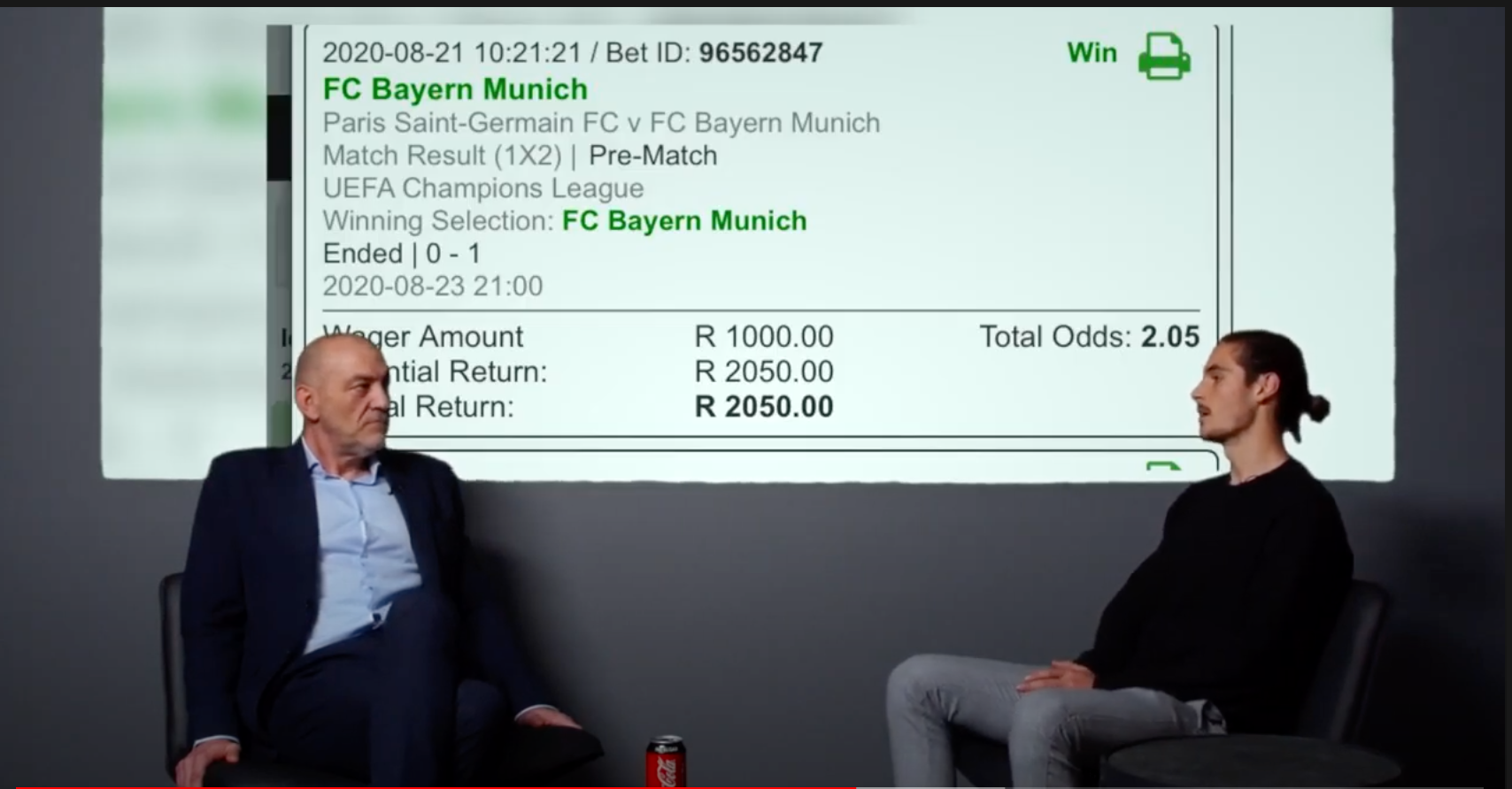 MoneyMan wins big as Bayern are crowned Champions of Europe