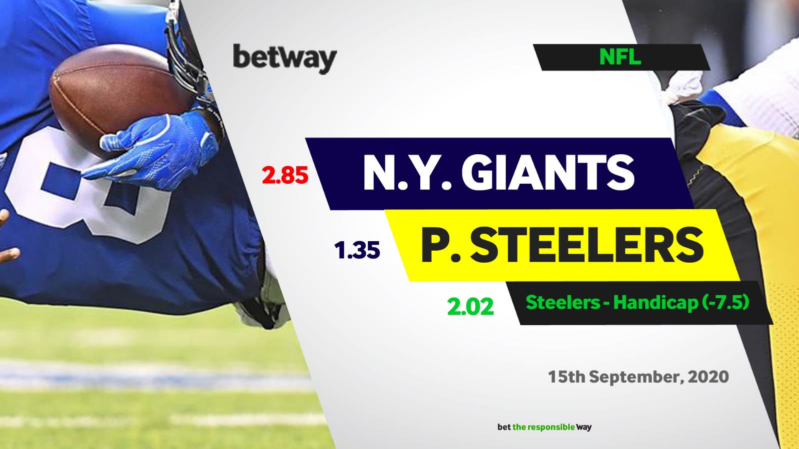 Steelers to ease past Giants