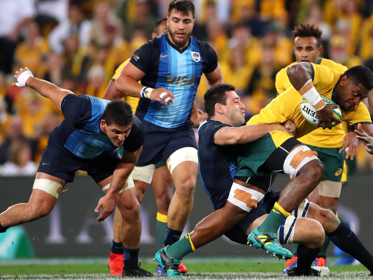 Back Wallabies against Los Pumas