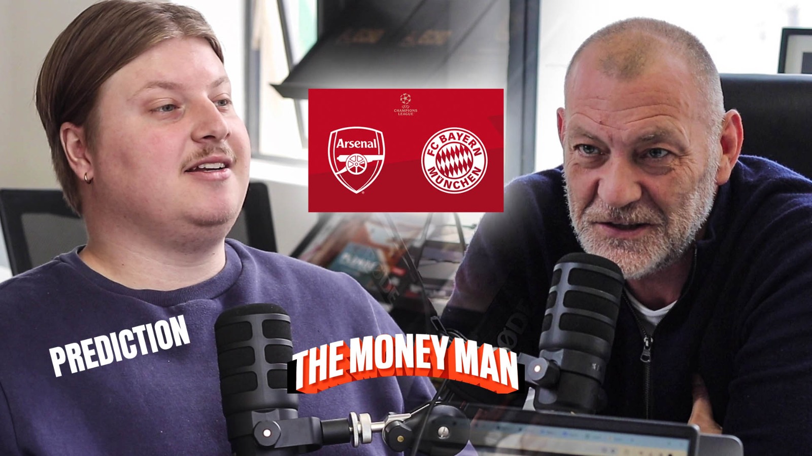 MoneyMan backs Arsenal to dominate Bayern at the Emirates