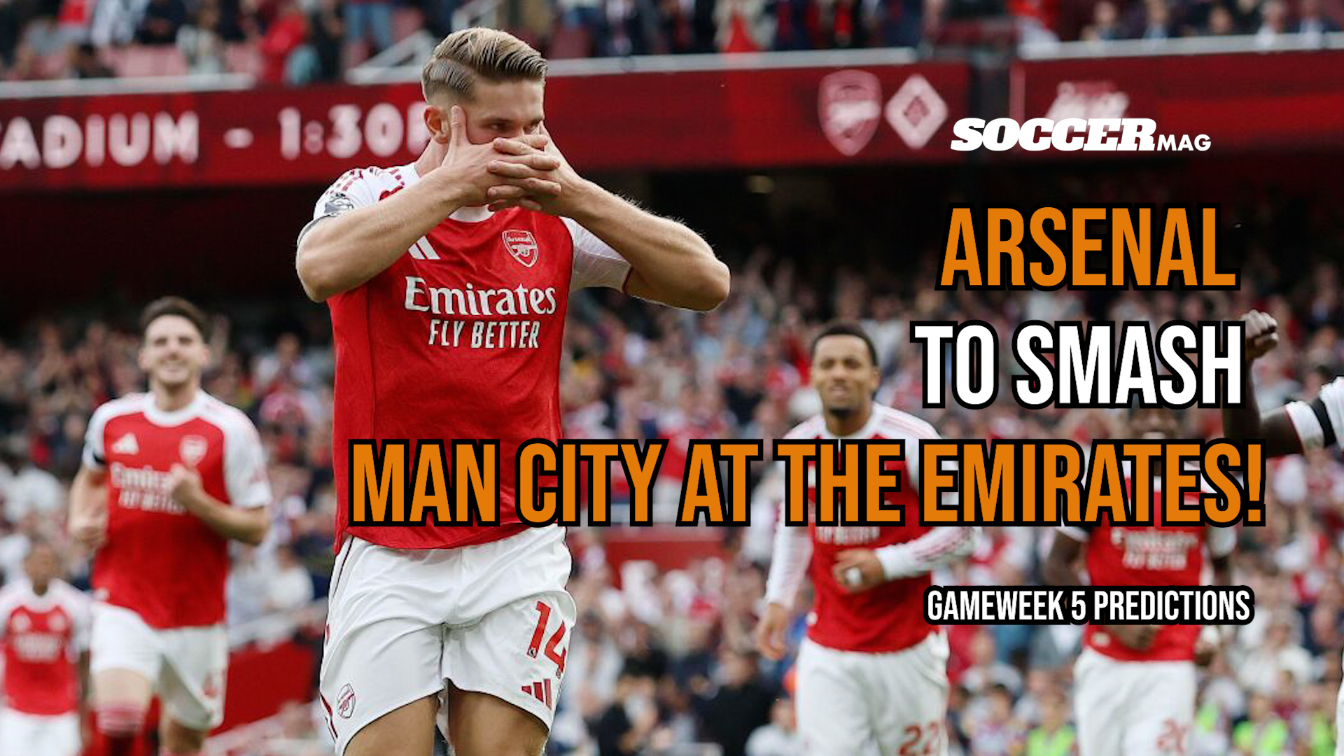 Arsenal to smash Man City at the Emirates!